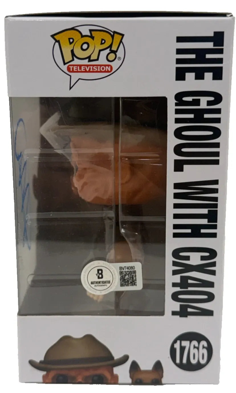 Walton Goggins Authentic Autographed The Ghoul With CX404 Fallout 1766 Funko Pop Figure - Beckett authentication hologram