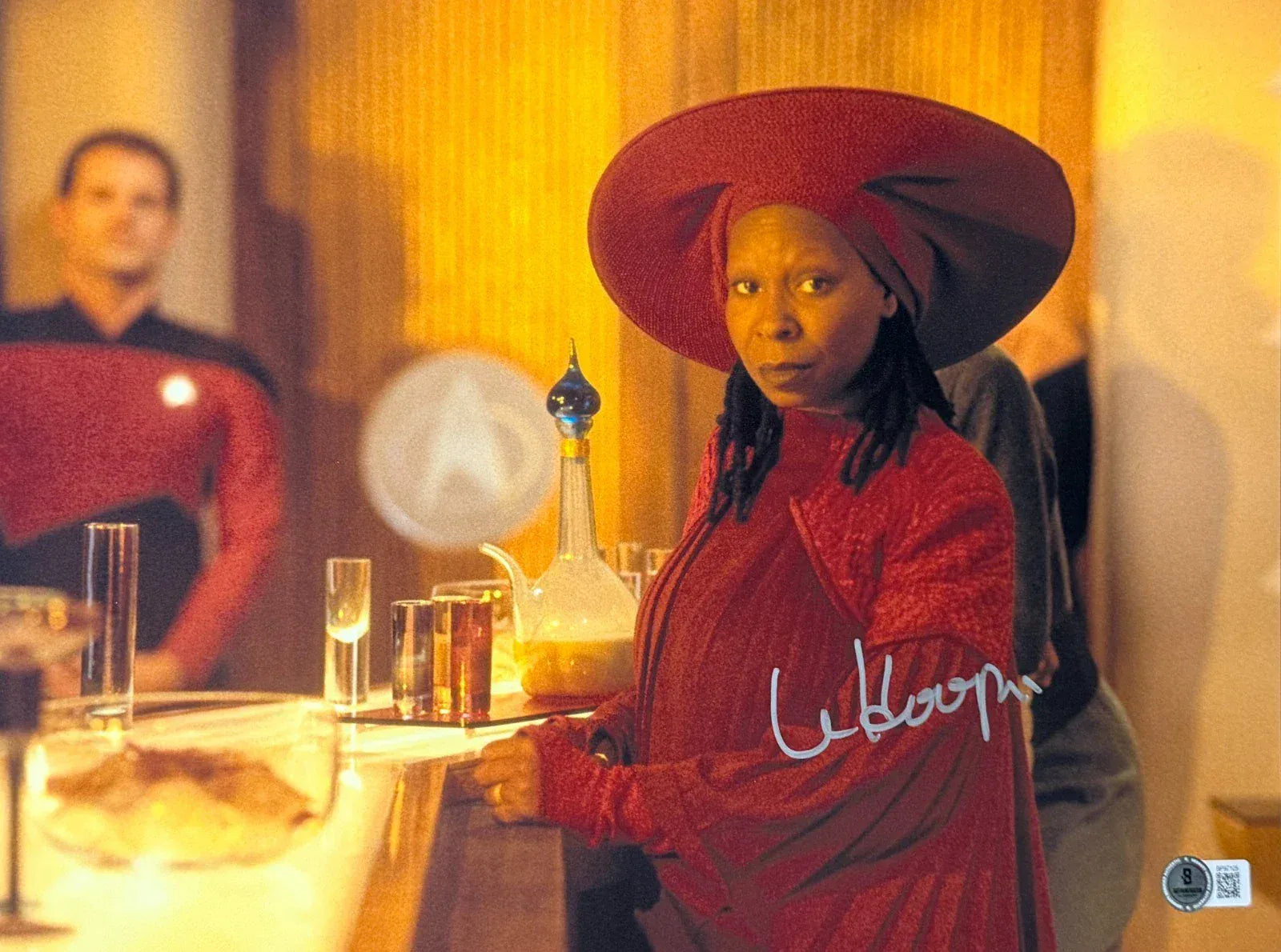Whoopi Goldberg signed Star Trek 11x14 photo — Beckett authenticated