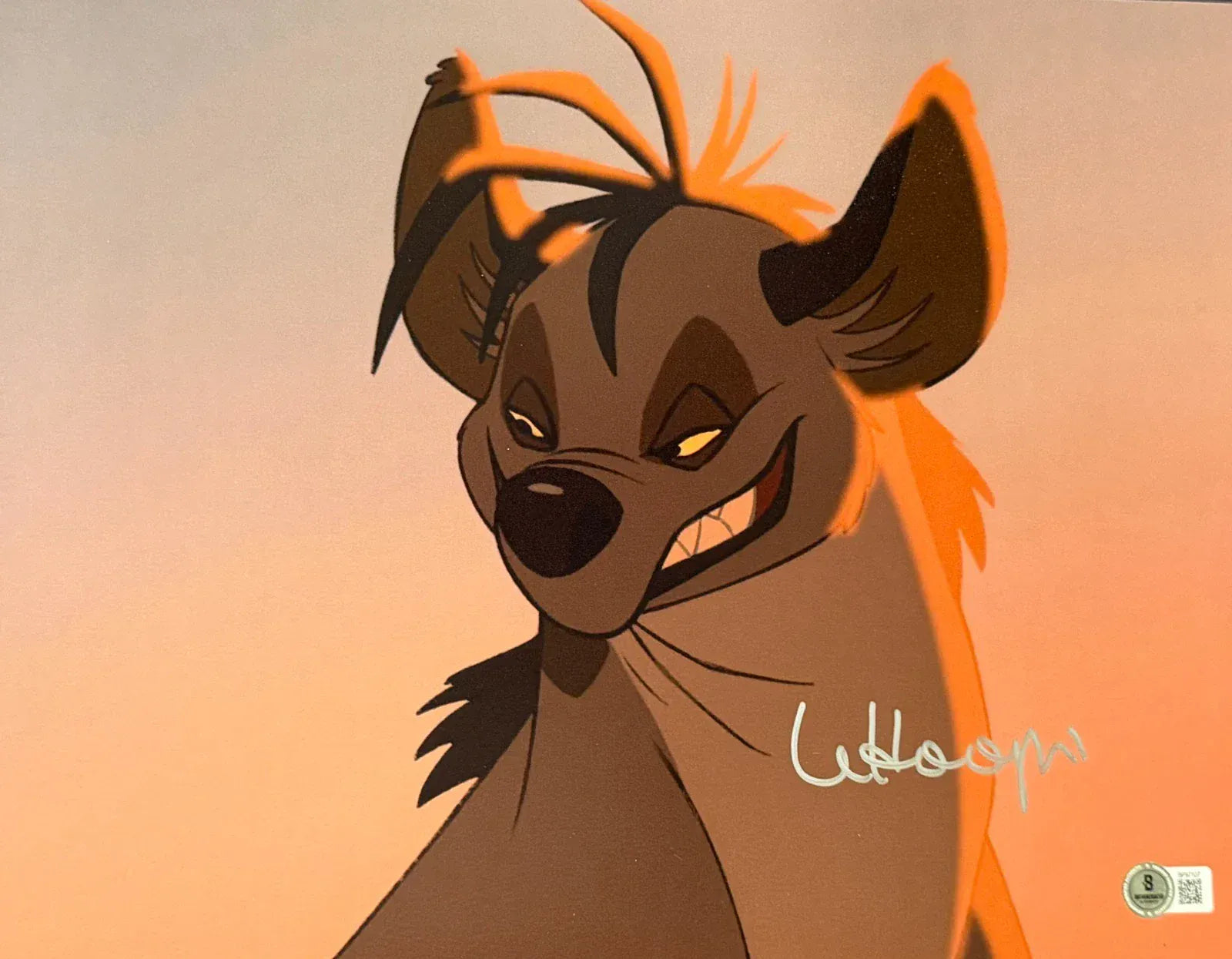 Whoopi Goldberg signed The Lion King 11x14 photo — Beckett authenticated