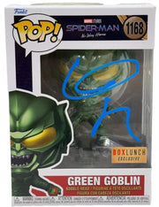 Willem Dafoe Authentic Autographed Green Goblin Spider-Man 1168 Funko Pop Figure