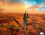 Zoe Saldana signed Guardians of the Galaxy 11x14 photo — Beckett authenticated
