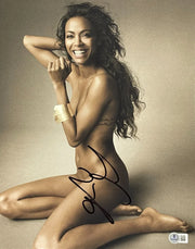 Zoe Saldana Authentic Autographed 11x14 Photo