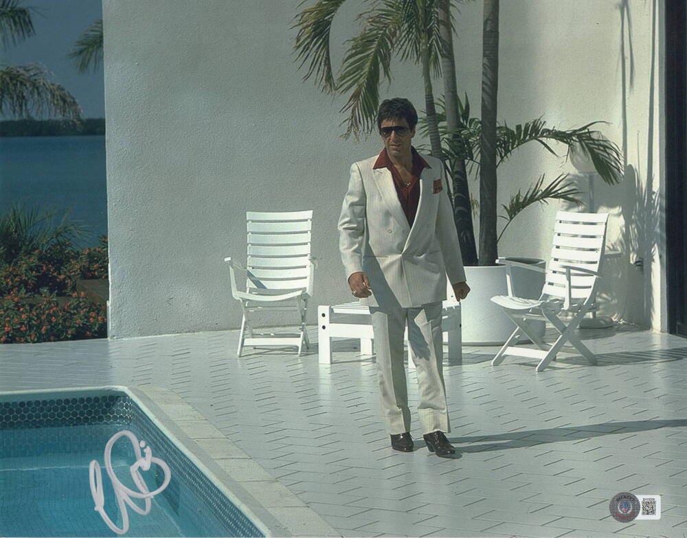 Al Pacino Signed 11x14 Photo from Scarface Beckett COA - Item #3