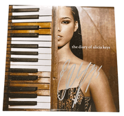 Alicia Keys Signed Vinyl Record Beckett COA - Item #1