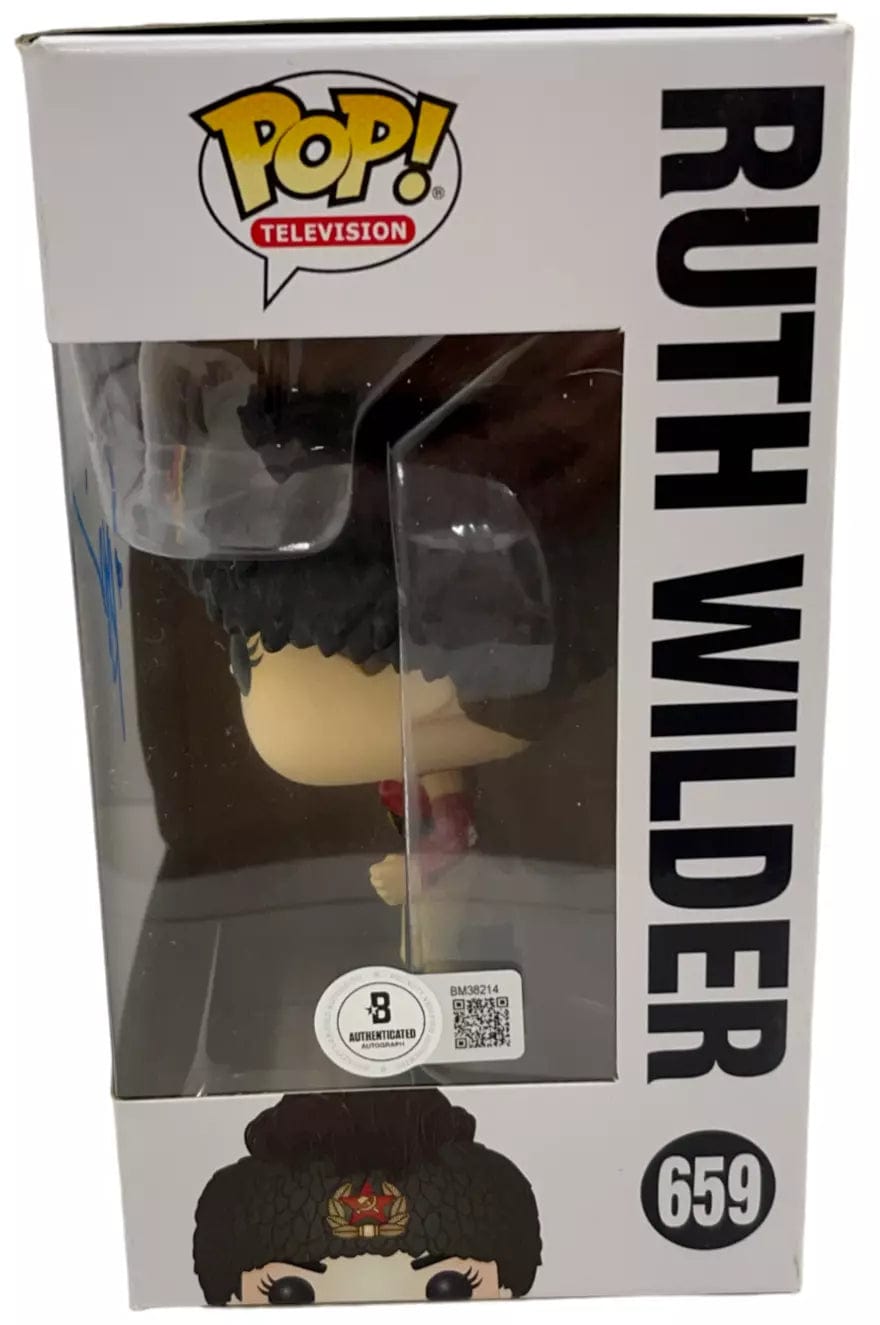 Alison Brie Signed Funko from Glow Beckett COA - Detail View