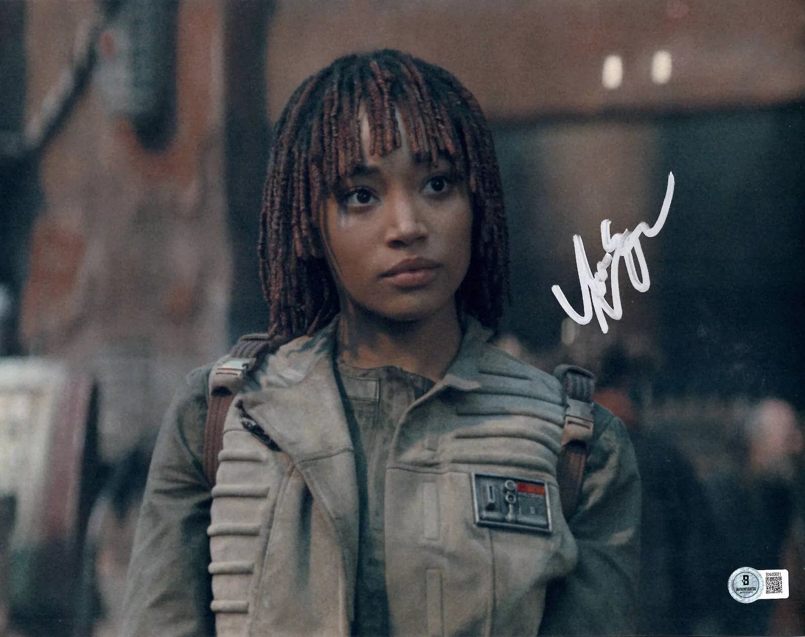 Amandla Stenberg Signed 11x14 Photo from The Acolyte Star Wars Beckett COA - Item #1