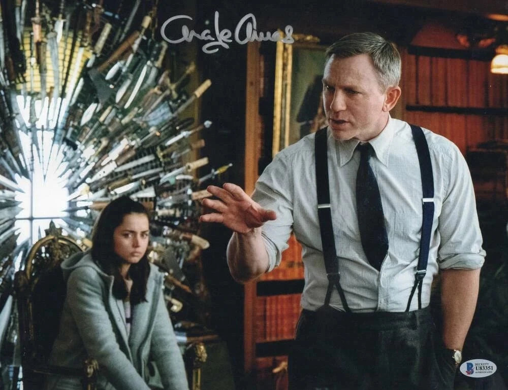 Ana de Armas Signed 11x14 Photo from Knives Out Beckett COA - Item #3