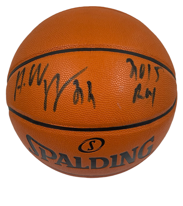 Andrew Wiggins Authentic Autographed Game Basketball I/O Replica