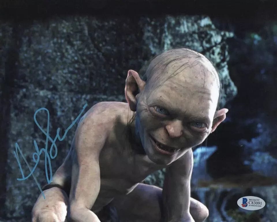 Andy Serkis Signed 8x10 Photo from The Lord of the Rings Beckett COA - Item #3