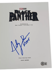 Andy Serkis Signed Script from Black Panther Beckett COA