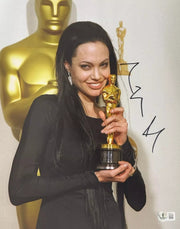 Angelina Jolie Signed 11x14 Photo Beckett COA - Item #3