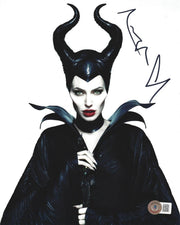 Angelina Jolie Signed 8x10 Photo from Maleficent Beckett COA - Item #2