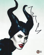 Angelina Jolie Signed 8x10 Photo from Maleficent Beckett COA - Item #3