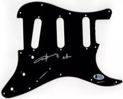 Angus Young of AC/DC Authentic Autographed Stratocaster Pickguard