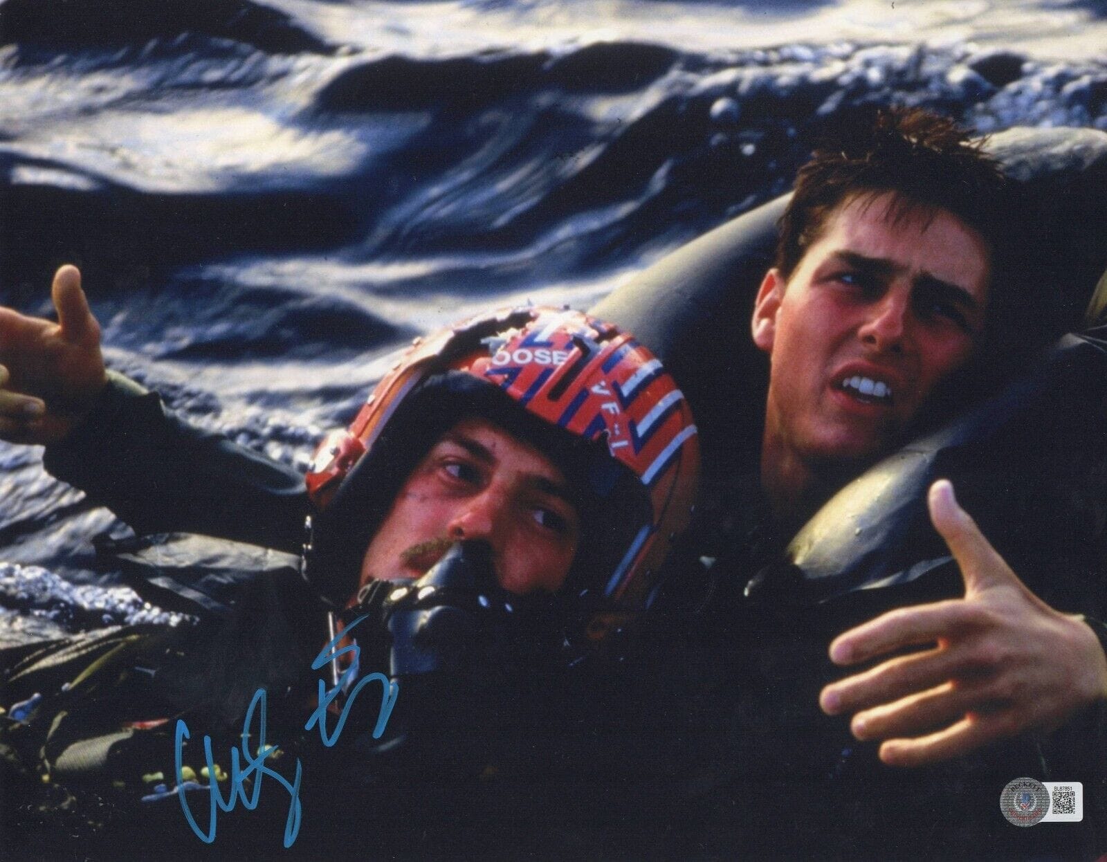 Anthony Edwards Signed 11x14 Photo from Top Gun Beckett COA - Item #2