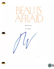 Ari Aster Signed Script from Beau is Afraid Beckett COA