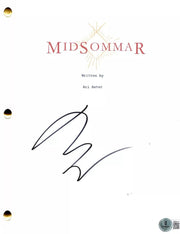 Ari Aster Signed Script from Midsommar Beckett COA - Item #2