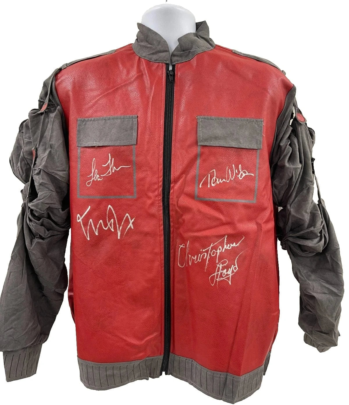 Back to the Future Cast Authentic Autographed Back to the Future Part 2 Marty McFly Jacket