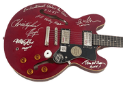 Christopher Lloyd Signed Guitar from Back to the Future Beckett COA - Item #1
