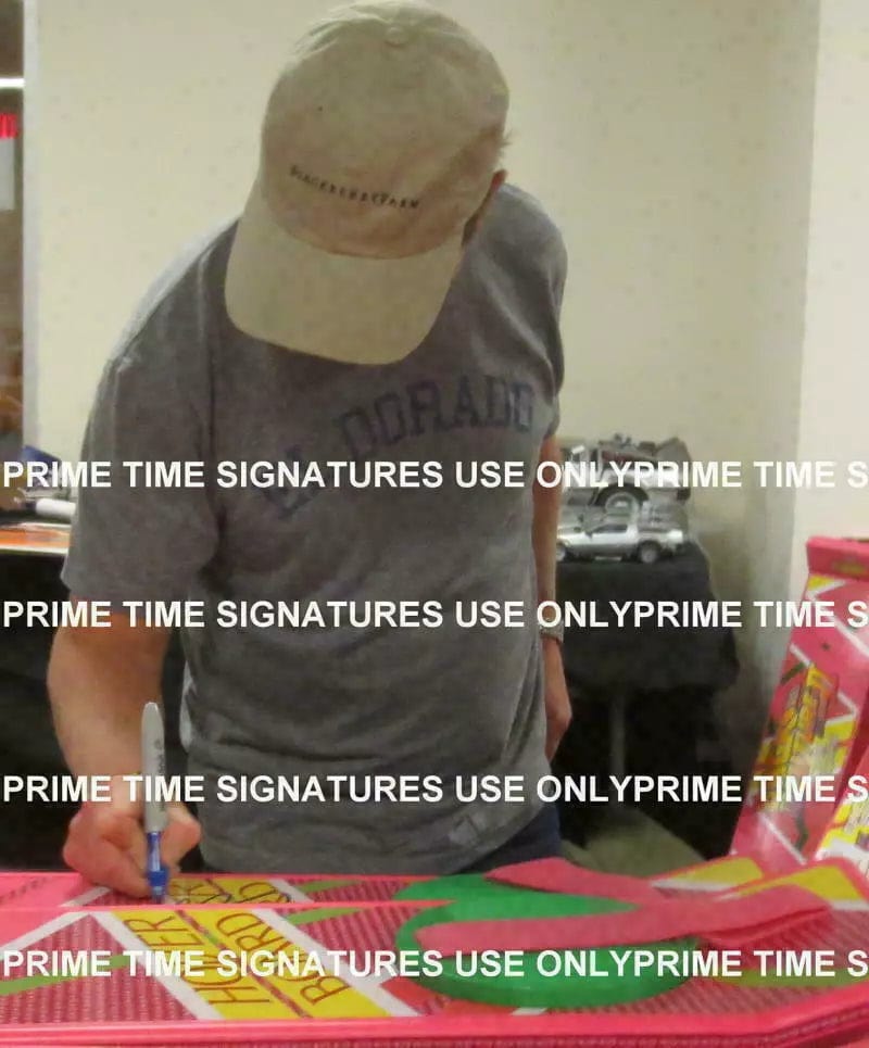 Back to the Future Cast Signed Authentic Autographed Hoverboard - Prime Time Signatures - TV & Film