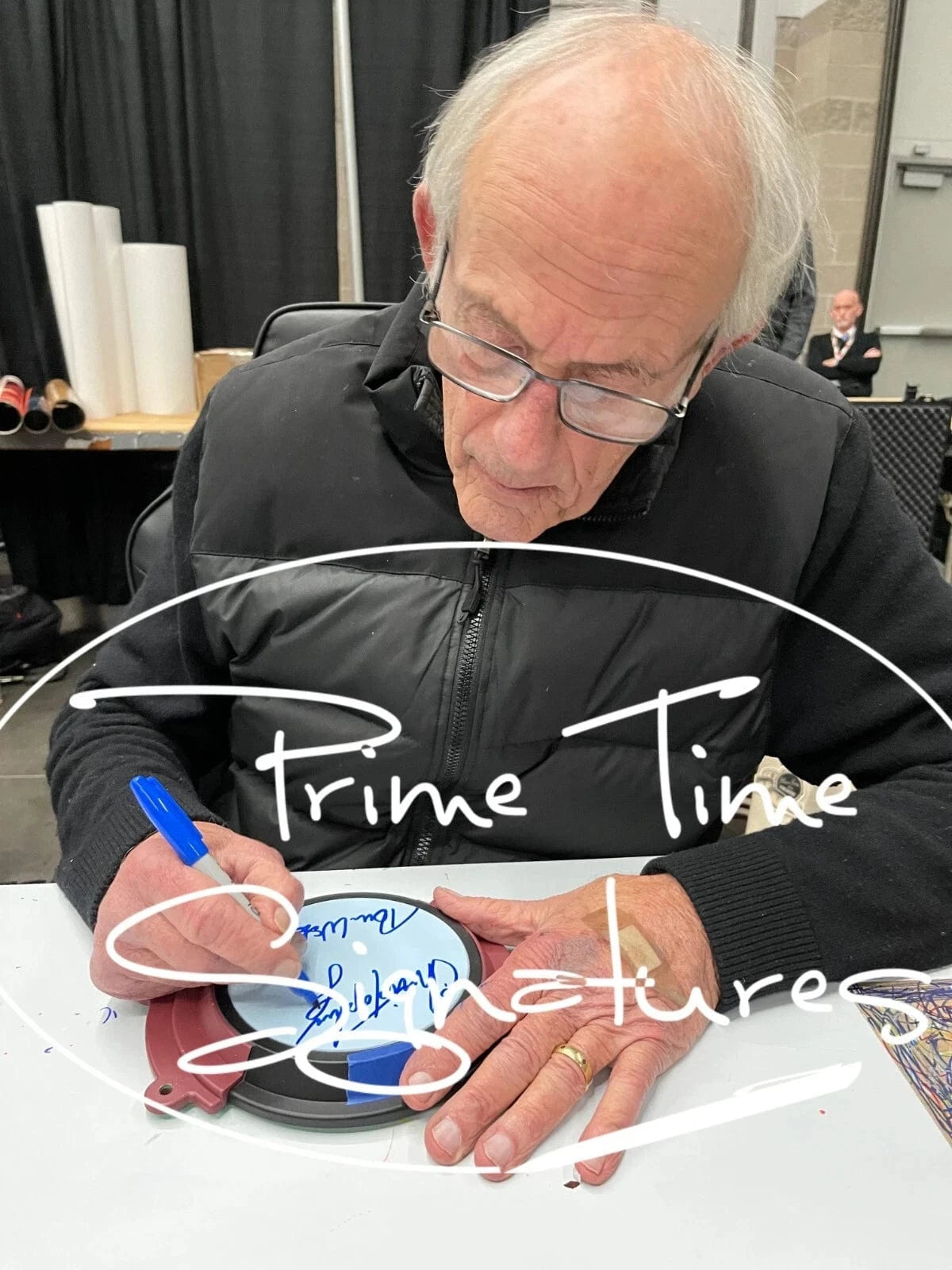 Christopher Lloyd Signed Replica Prop from Back to the Future Beckett COA - Item #2 - View 5