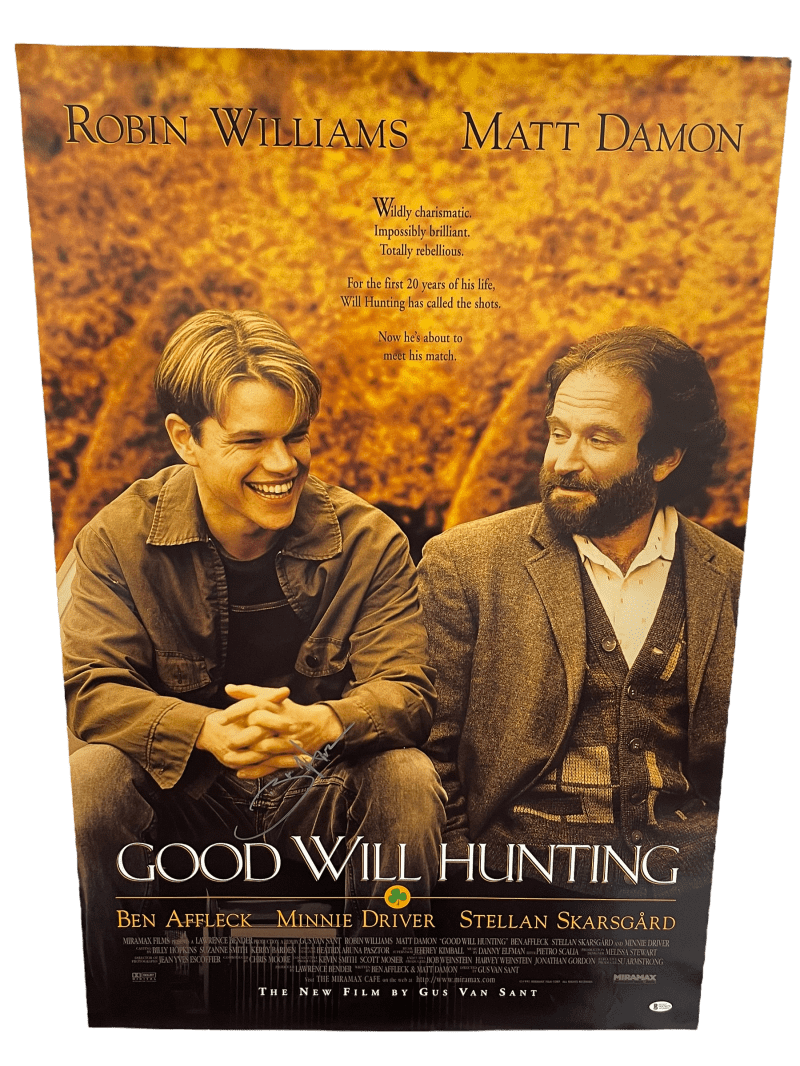 Ben Affleck Authentic Autographed Good Will Hunting Full Size Poster