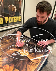 Ben Affleck Signed Poster from Good Will Hunting Beckett COA - Detail View