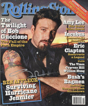 Ben Affleck Authentic Autographed Rolling Stone Magazine