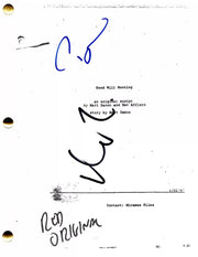 Ben Affleck & Matt Damon Authentic Autographed Good Will Hunting Script