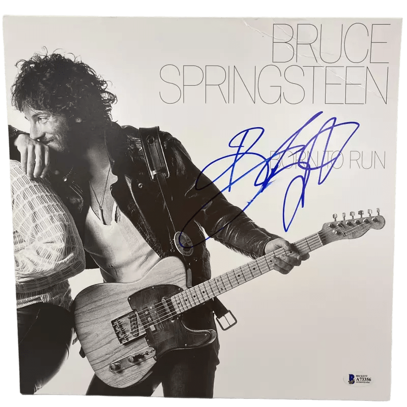 Bruce Springsteen Signed Vinyl Record Beckett COA - Item #1