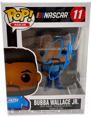 Bubba Wallace Authentic Autographed Bubba Wallace Nascar 11 Funko Pop Figure