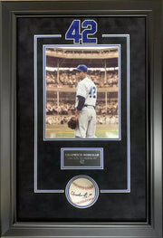 Chadwick Boseman Authentic Autographed 11x14 Photo Custom Frame