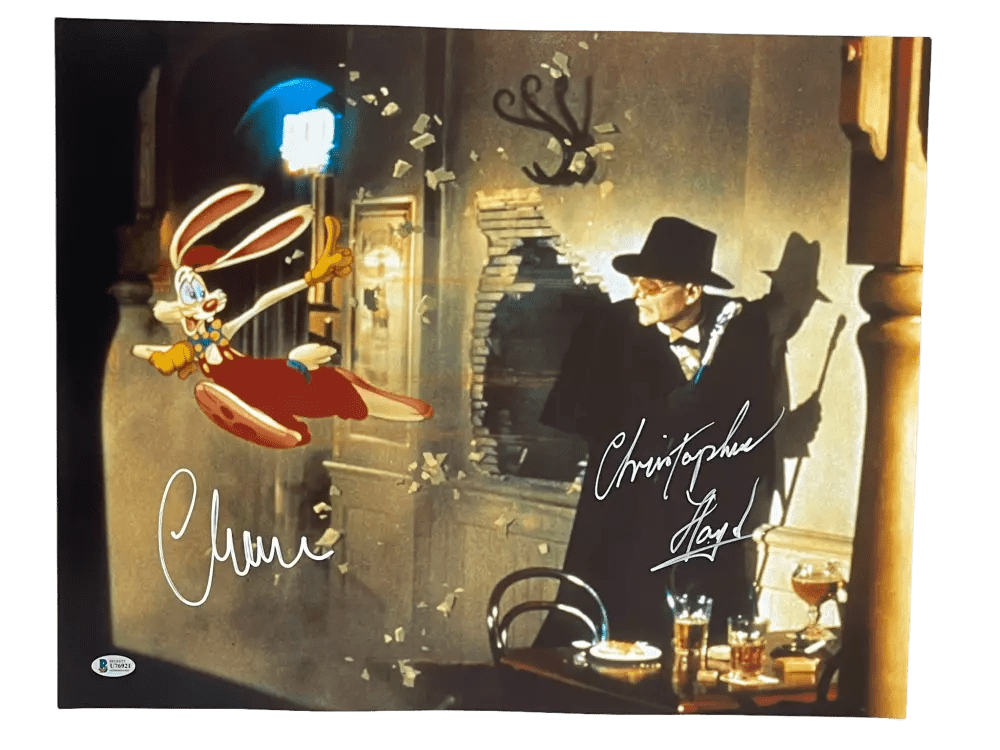 Charles Fleischer Signed 16x20 Photo from Who Framed Roger Rabbit? Beckett COA - Item #1