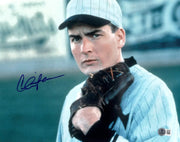 Charlie Sheen Signed 11x14 Photo from Eight Men Out Beckett COA - Item #2