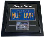 Cheech Marin Signed License Plate from Up in Smoke Beckett COA - Item #1