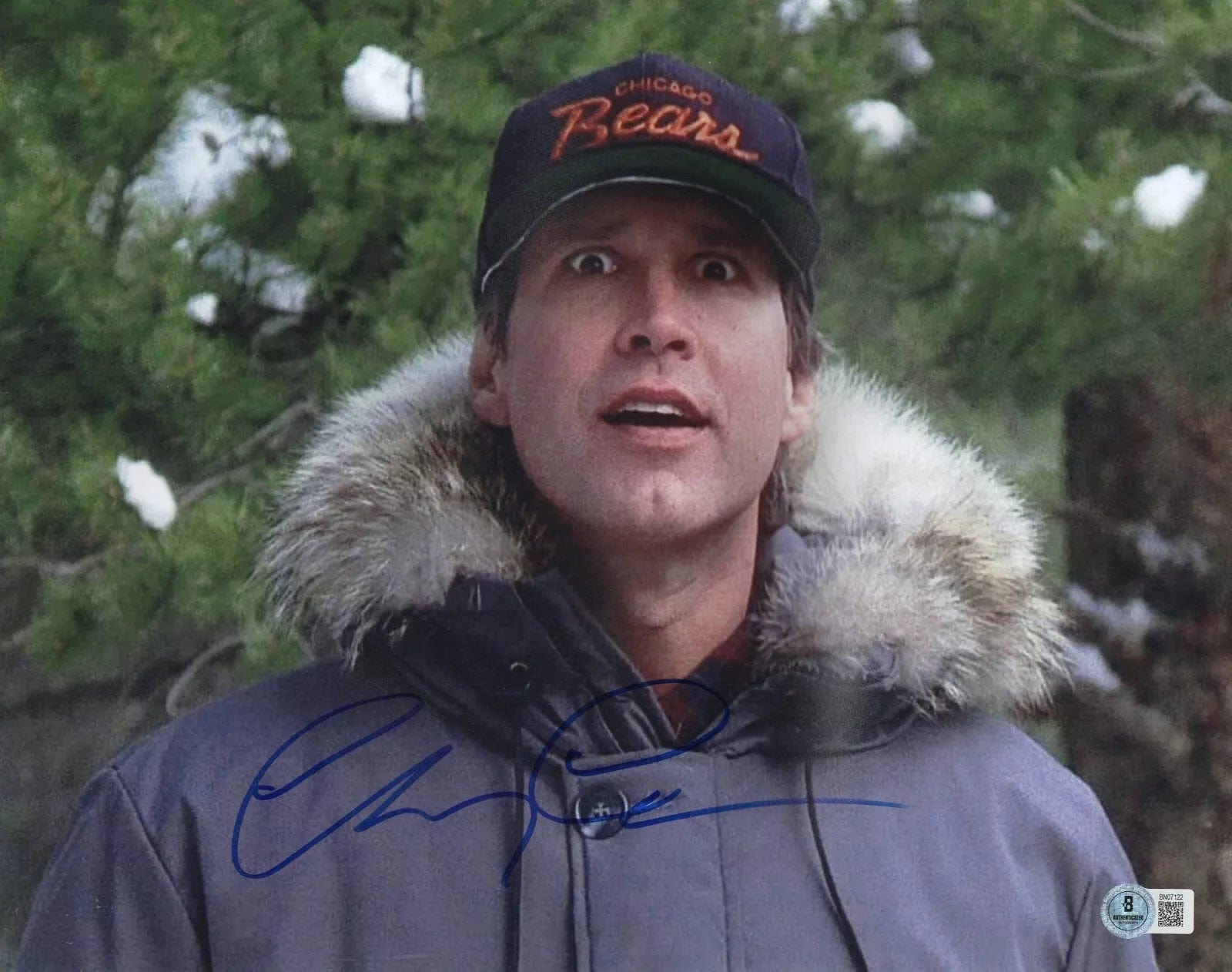 Chevy Chase Signed 11x14 Photo from National Lampoon's Christmas Vacation Beckett COA - Item #2
