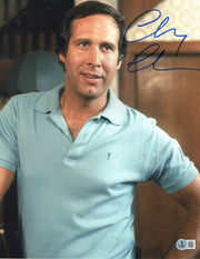 Chevy Chase Signed 11x14 Photo from National Lampoon's Vacation Beckett COA - Item #1