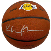 Chevy Chase Authentic Autographed Los Angeles Lakers Basketball