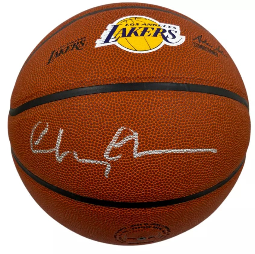 Chevy Chase Authentic Autographed Los Angeles Lakers Basketball