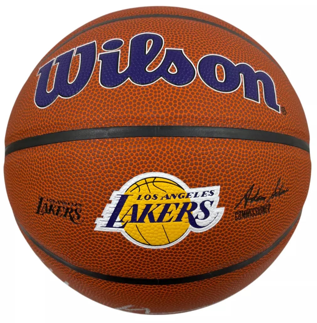 Chevy Chase Signed NBA Basketball from Fletch Beckett COA - Detail View