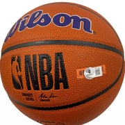 Chevy Chase Signed NBA Basketball from Fletch Beckett COA - Alternate Angle