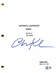 Chevy Chase Signed Script from National Lampoon's Vacation Beckett COA - Item #2