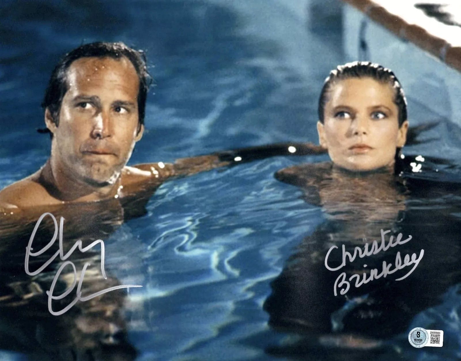 Chevy Chase Signed 11x14 Photo from National Lampoon's Vacation Beckett COA - Item #7