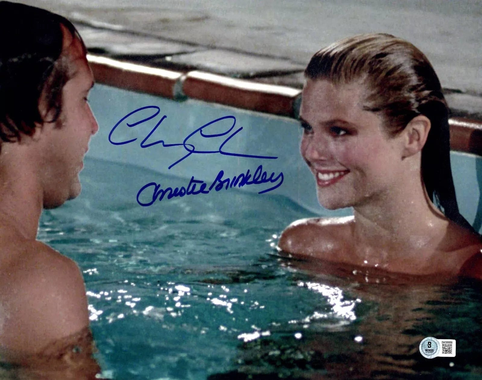 Chevy Chase Signed 11x14 Photo from National Lampoon's Vacation Beckett COA - Item #5