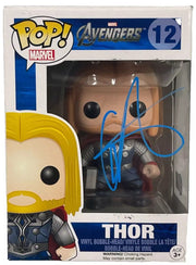 Chris Hemsworth Authentic Autographed Thor 12 Avengers Funko Pop Figure