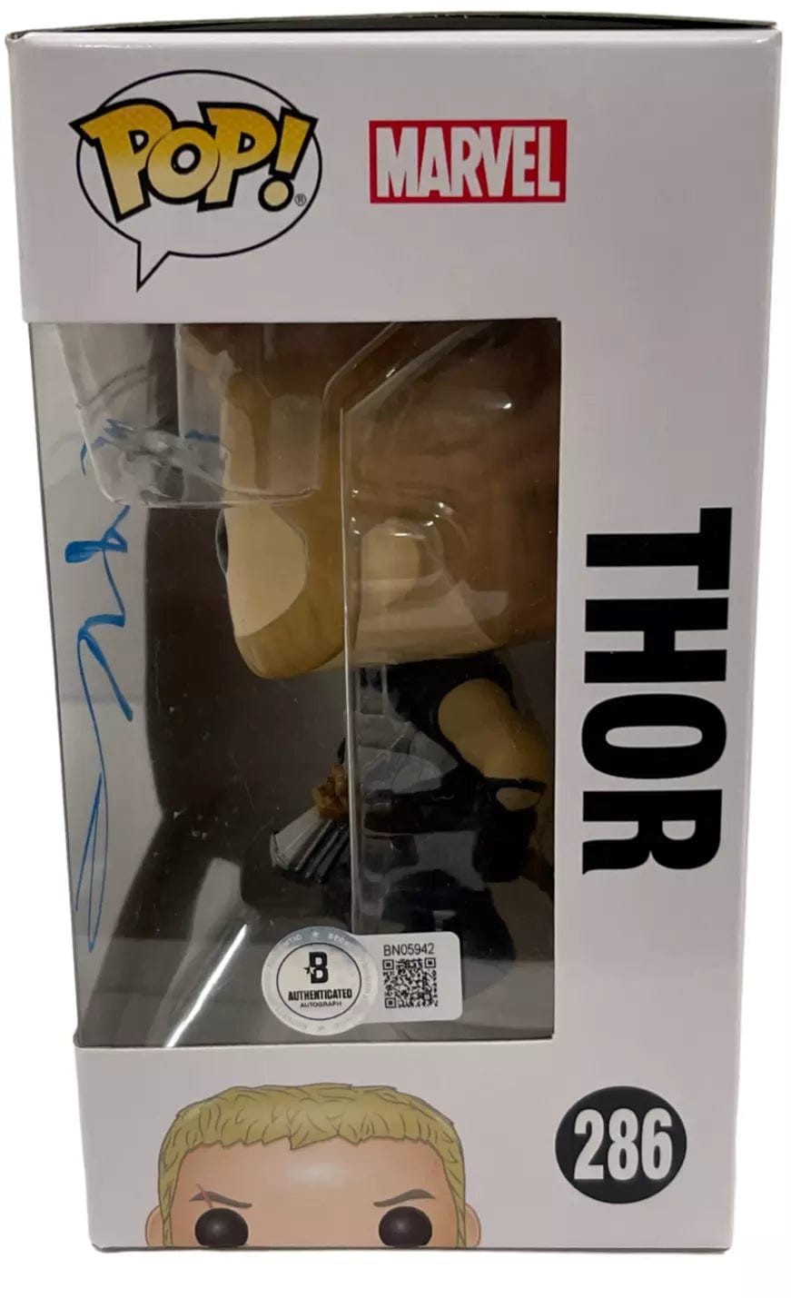 Chris Hemsworth Autographed Thor Funko Pop - PTS #1