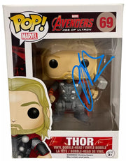 Chris Hemsworth Authentic Autographed Thor 69 Avengers Age of Ultron Funko Pop Figure