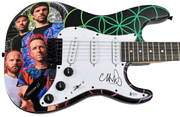 Chris Martin of Coldplay Authentic Autographed Full Size Custom Electric Guitar