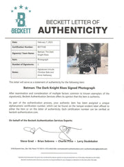 Anne Hathaway Signed 11x14 Photo from The Dark Knight Beckett COA - Item #1 - Detail View