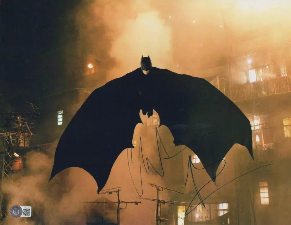 Christian Bale Signed 11x14 Photo from The Dark Knight Beckett COA - Item #31